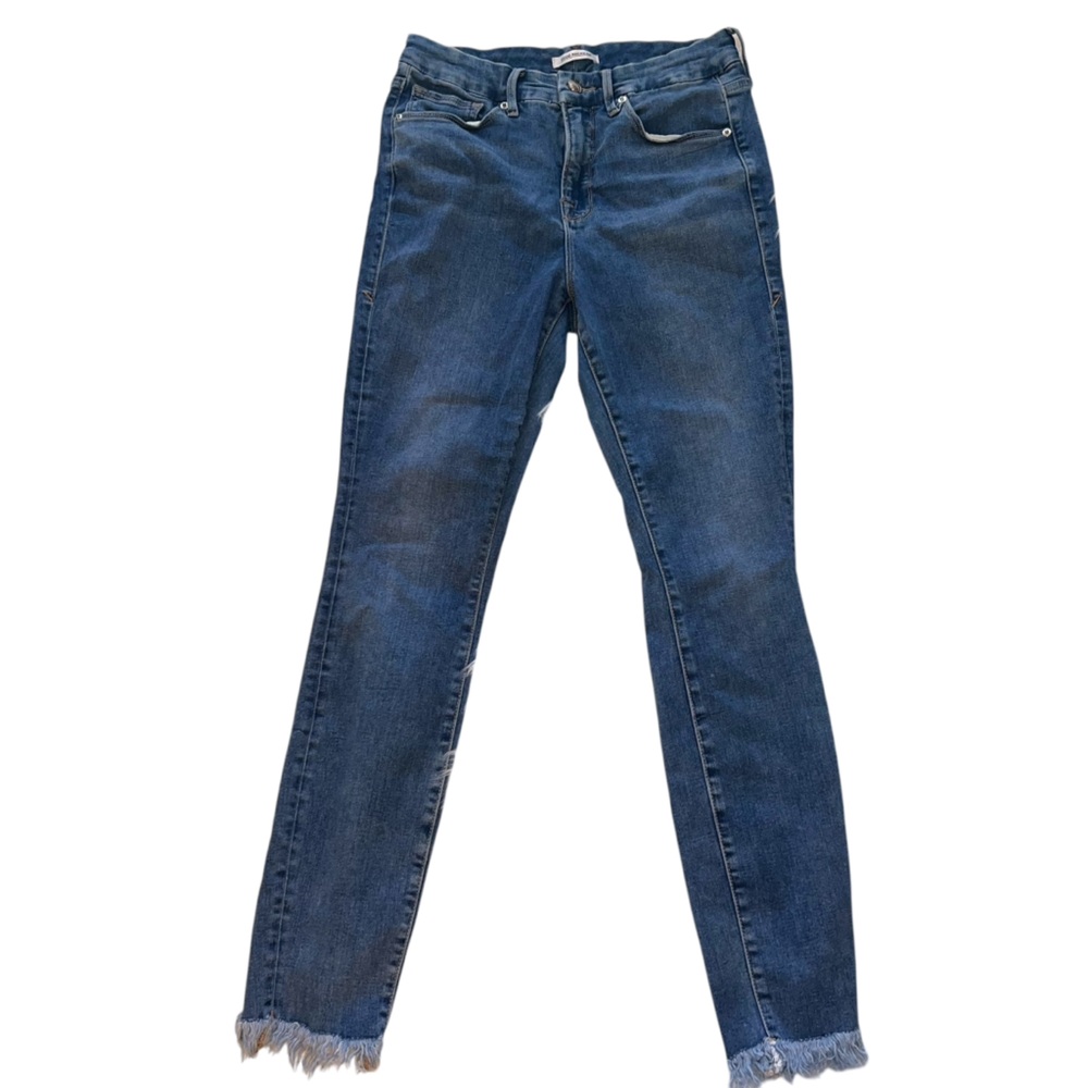 Good American Good Legs Shaping Flattering Women's Blue Jeans 8/29